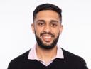 Vipul Sharma, smiling headshot.